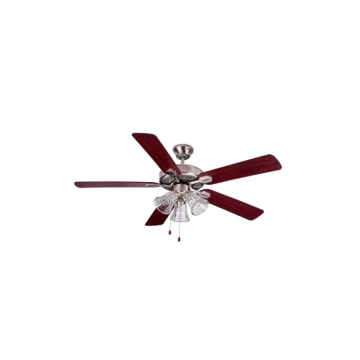 Multi-style ceiling fan with light